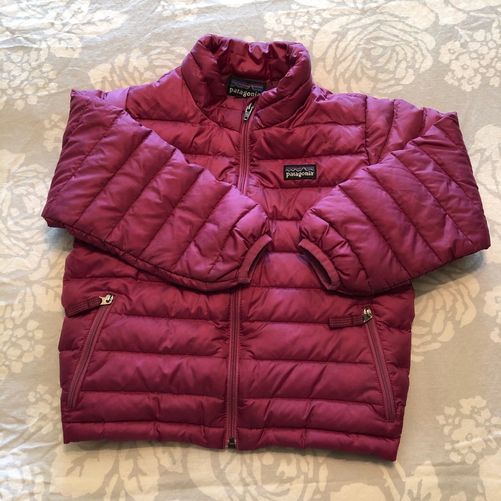 Girls Patagonia down jacket